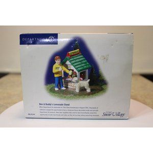 Dept 56 Snow Village - Ben & Buddy's Lemonade Stand